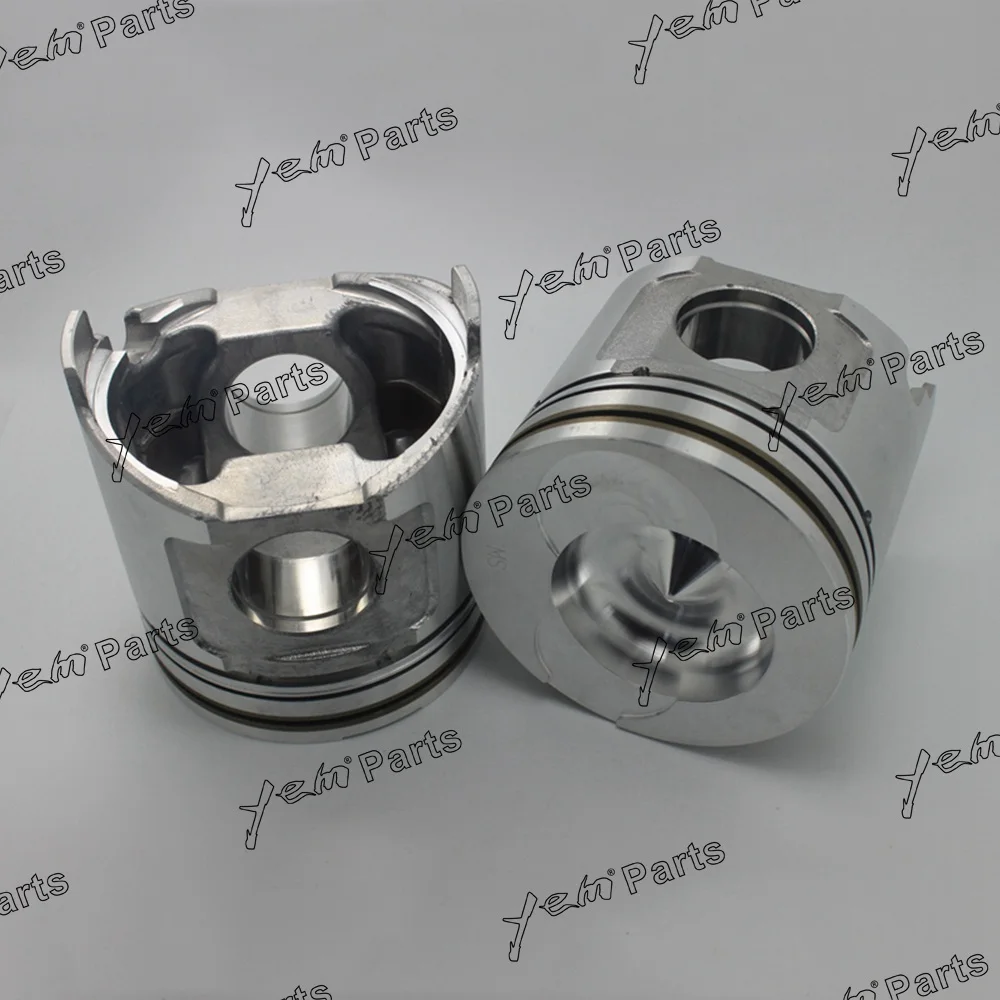 Запчасти для двигателя Yanmar S4D106 4D106 4TNE106 поршень + поршневое кольцо 123900-22080 123901-22080