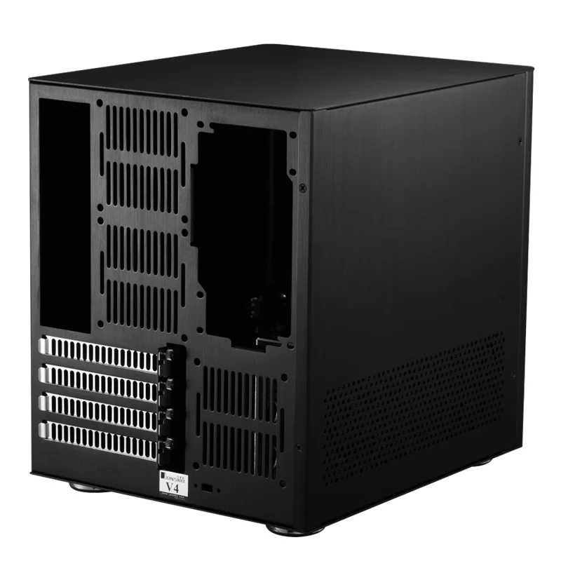 Алюминиевый корпус JONSBO V4 с поддержкой материнской платы MicroATX ITX HTPC чехол для