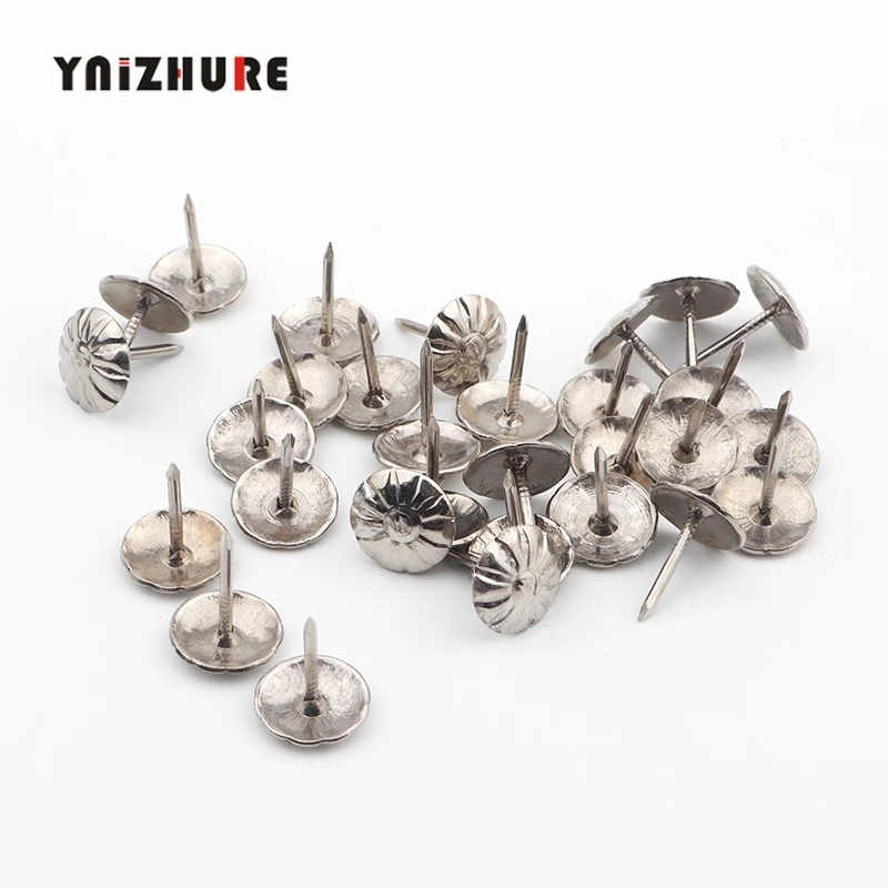 100 шт античные с серебристым обивочные гвозди для ювелирных изделий подарок вина