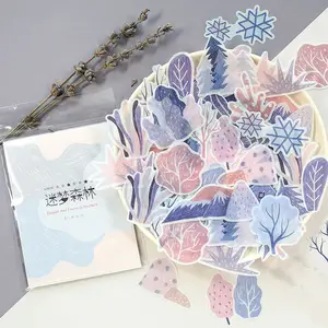 60 шт.упак. зимние серии прозрачных наклеек, детские подарки, сделай сам, скрапбукинг, журнал, фотоальбом, украшения, упаковка, герметичные этикетки