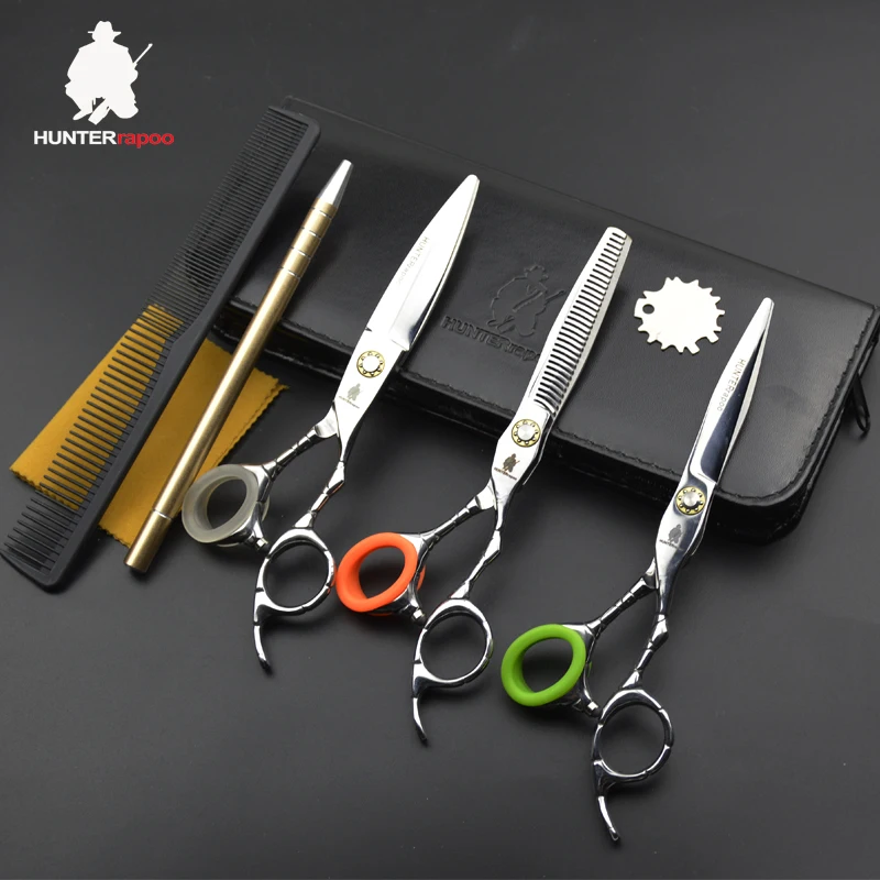 Скидка 30% HT9136 ножницы для волос профессиональные ножницы набор Япония 6 дюймов Парикмахерские филировочные ножницы для парикмахерской машинки для стрижки волос
