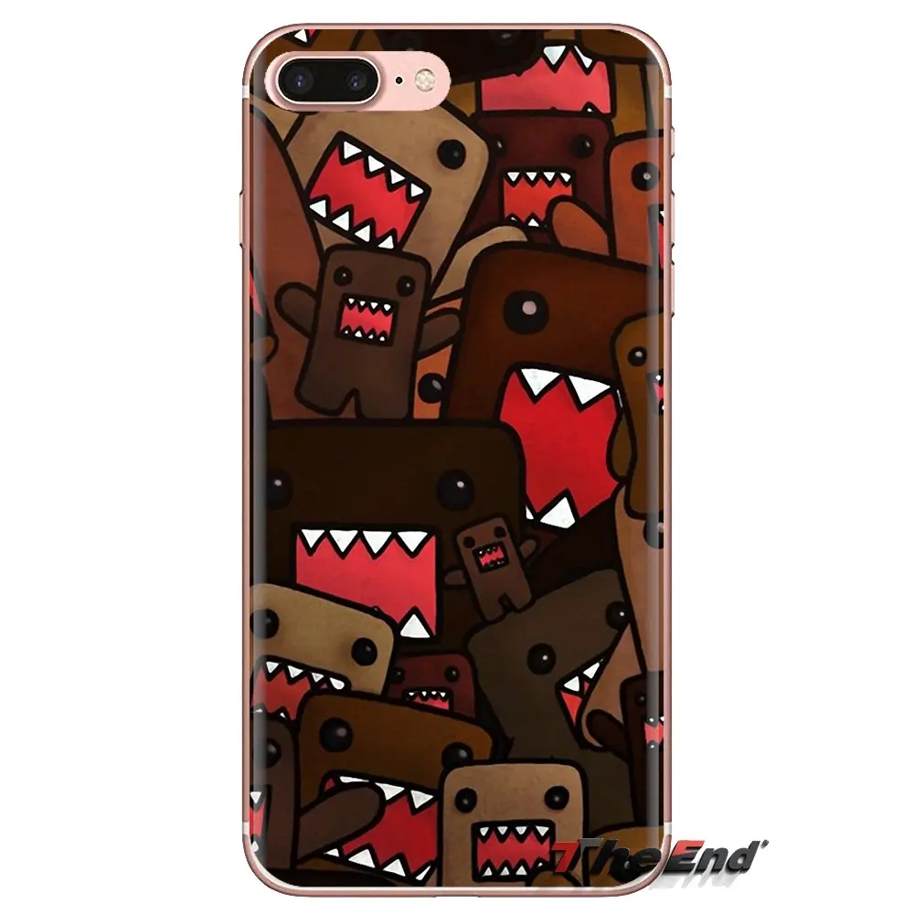 Domo kun мягкие прозрачные чехлы для Samsung Galaxy S3 S4 S5 Mini S6 S7 Edge S8 S9 S10 Plus Note 3 4 5 8 9 |
