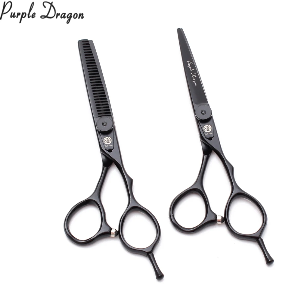 6&quot 17.5cm Stainless Purple Dragon Professional Hairdresser's Scissors Cutting Shears Thinning Salon Hair Z9015 | Красота и