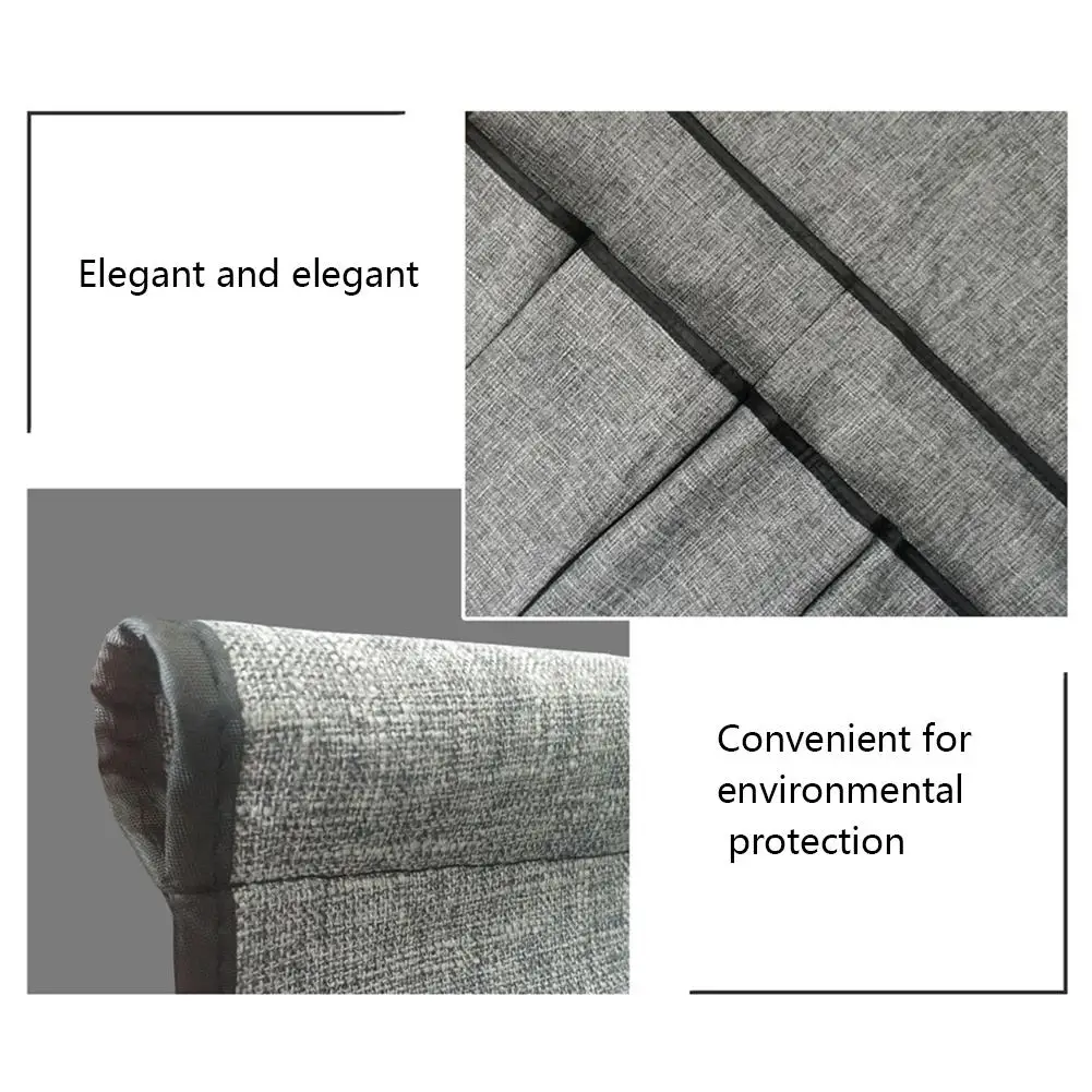 Armrest Organizer with 6 Pockets Remote Control Phones Holder Rack Sofa Couch Recliner Armrest Linen Anti-Slip Chair Recliner#4O