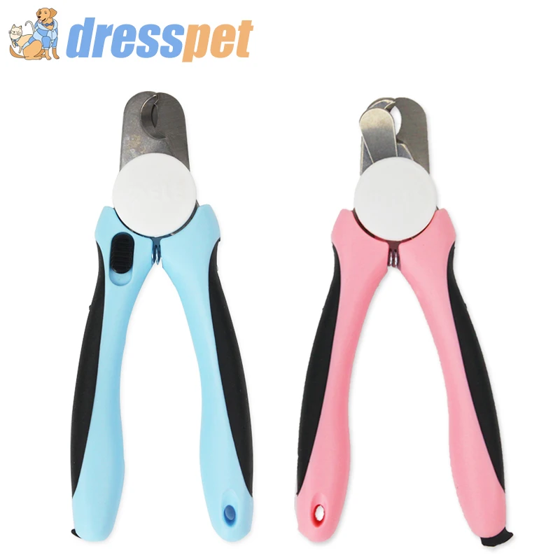 DRESSPET кусачки для ногтей для домашних собак, профессиональные ножницы из нержавеющей стали, шлифовальный набор, резак с замком для собак, кошек, кусачки для ногтей