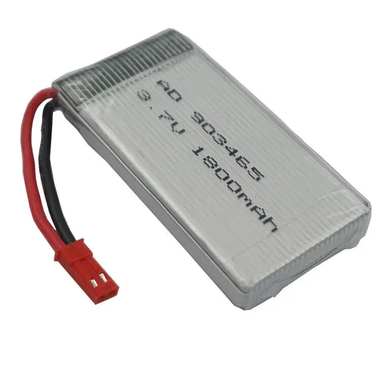 903465 25C 3 7 V 1800mAh аккумуляторная батарея для JJRC A6 модель квадрокоптера RC Дрон YX693 1 YX709