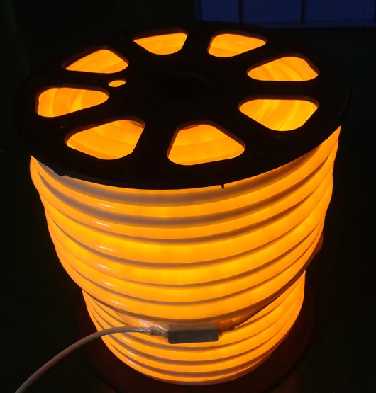 Распродажа ROHS цветная розовая светодиодная неоновая гибкая лента белая 120