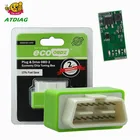 15% экономия топлива EcoOBD2 для бензиновых и бензиновых автомобилей Eco OBD2, чип NitroOBD2, чип-тюнинг, диагностический инструмент для подключения и драйвера