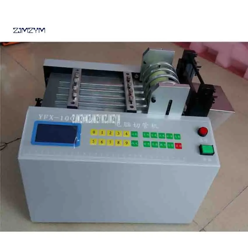 

Upgrade Cutting Machine YFX-100G Microcomputer Automatic PVC Casing Cutting Pipe Cutting Machine 220V/110V 0-100mm 800W Hot Sale