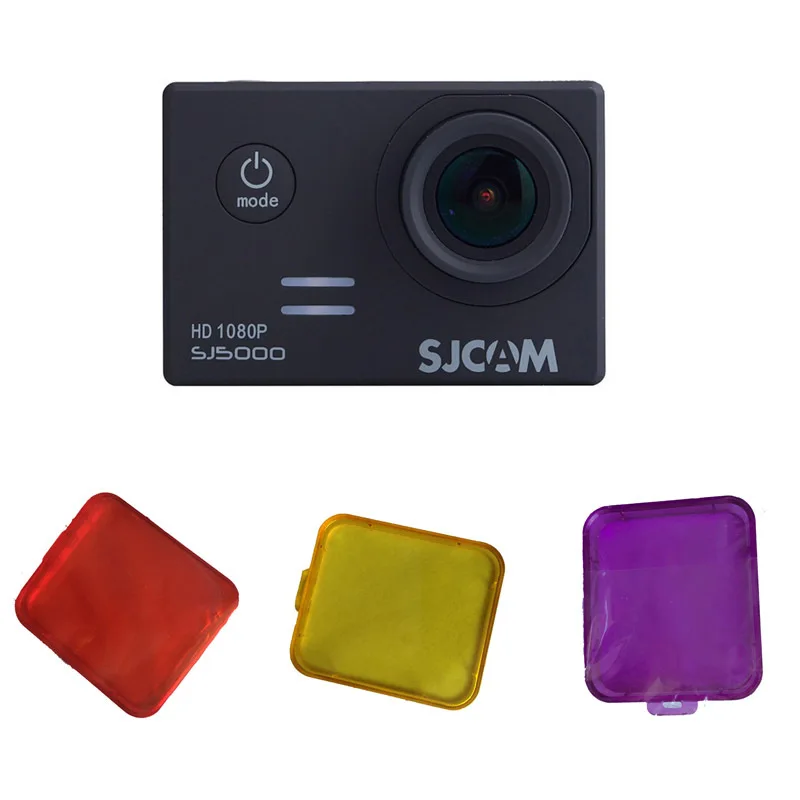 Корпус для морской воды SJ5000 крышка объектива с красным фильтром SJCAM Wi Fi