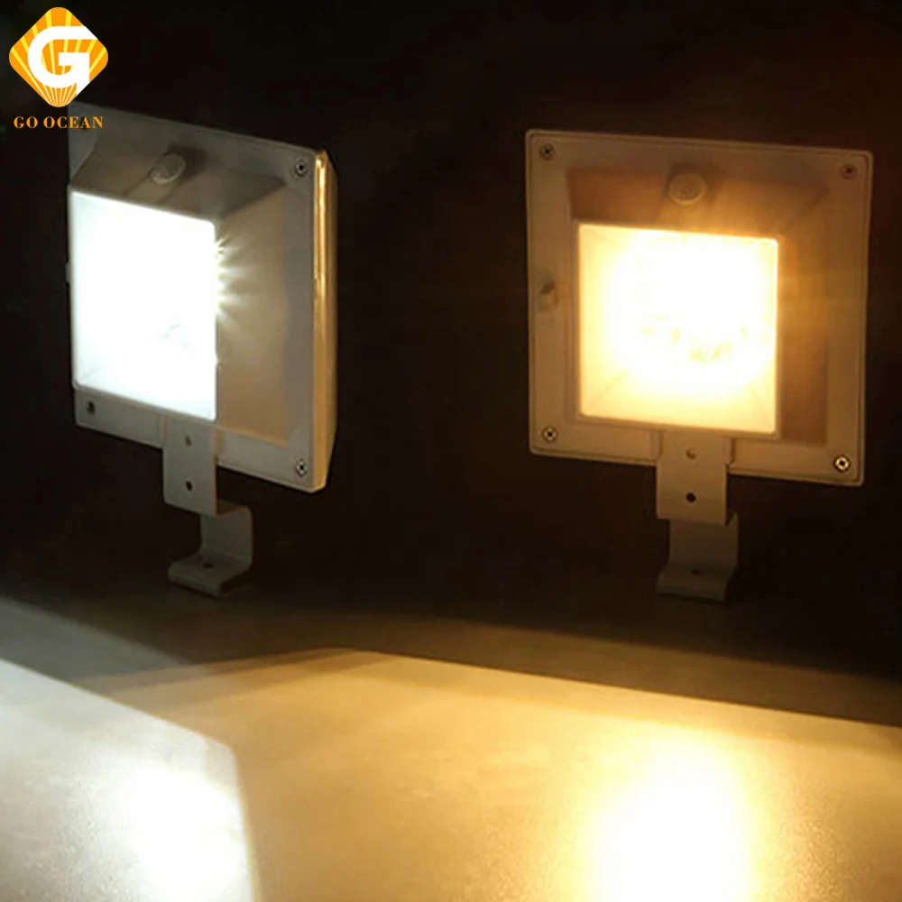 Светодиодный светильник на солнечной батарее IP44 с датчиком движения|solar light|led solar