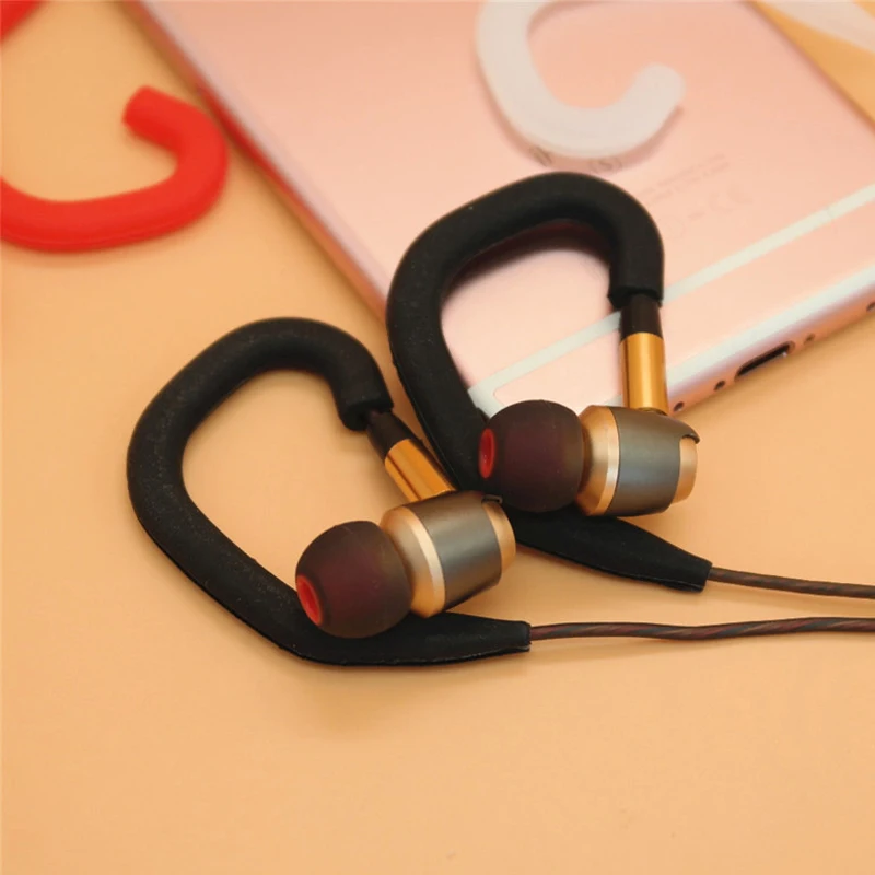 4 шт/2 пары Красочные Силиконовые Наушники зажим крюк дужка наушников ушной