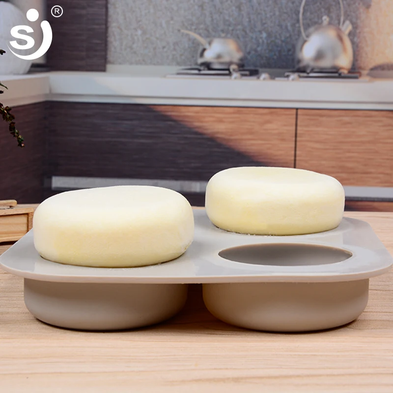 SJ 3d силиконовые формы для мыла ручной работы круглые формы для изготовления мыла, безопасные и нетоксичные