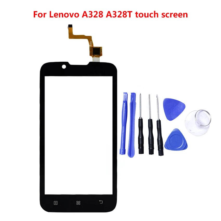 Zerosky мобильный телефон сенсорный для Lenovo A328 A328T экран стекло дигитайзер панель