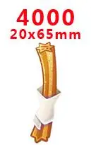 4000 30 шт мультяшный персонаж плоское украшение из смолы PR 4000 - Цвет: 4000