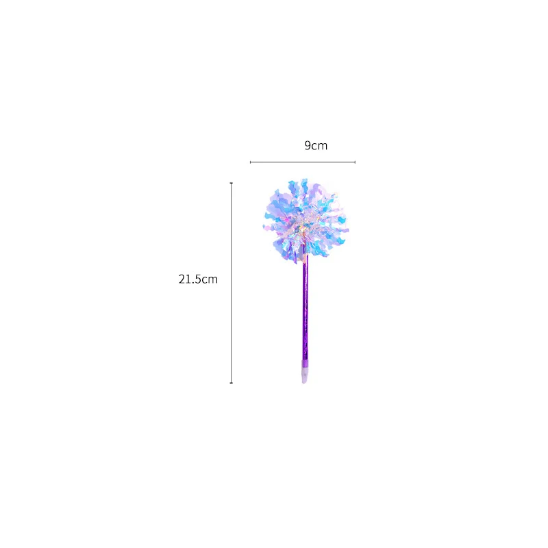 Beautiful Cute Rainbow Colors Silk Ball Pen Iridescent Laser Ballpoint Pen for Kids School Stationery Gift Korean Supplies