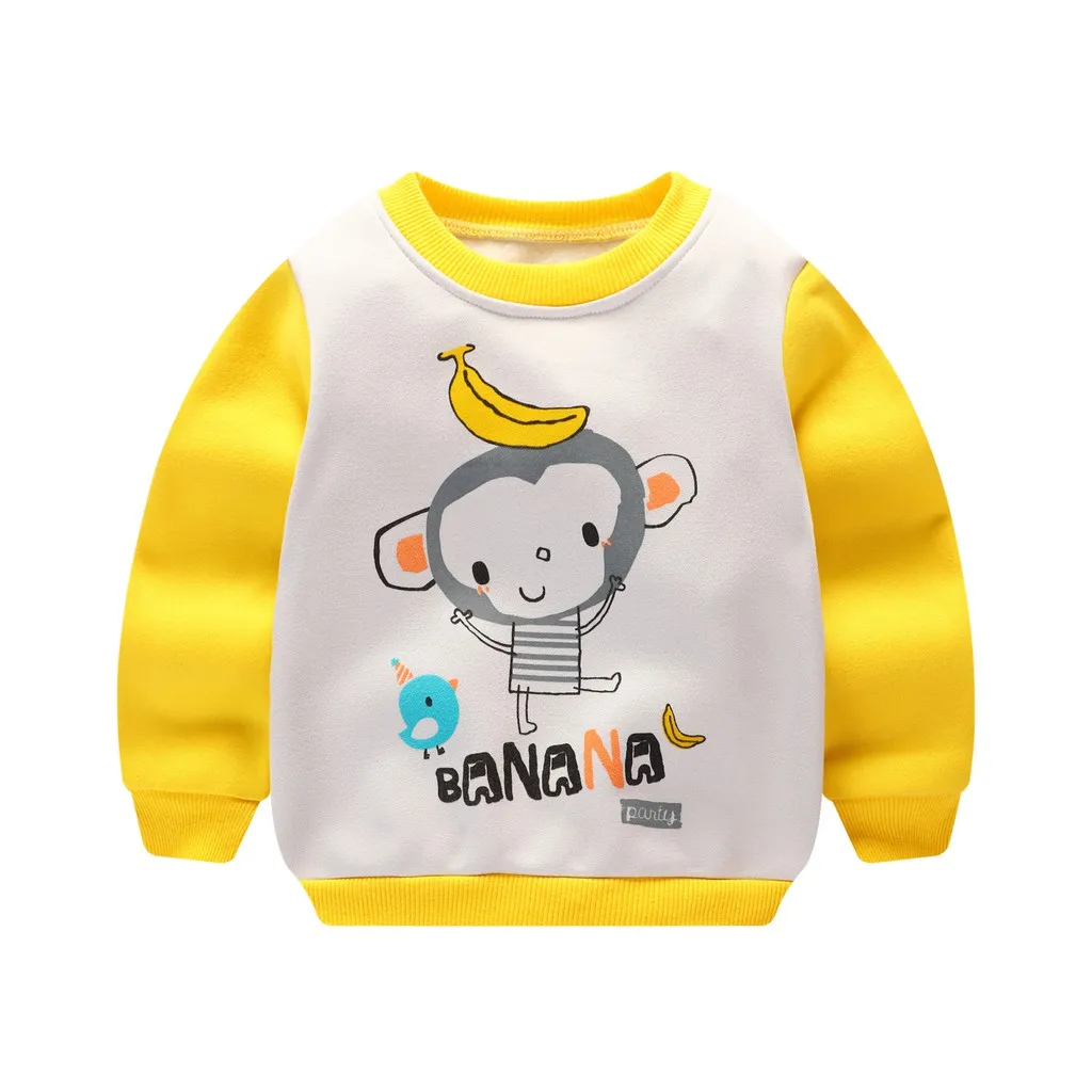 WY11 autumn and winter new children's long-sleeved baby sweater and plus velvet single coat - Цвет: WY11
