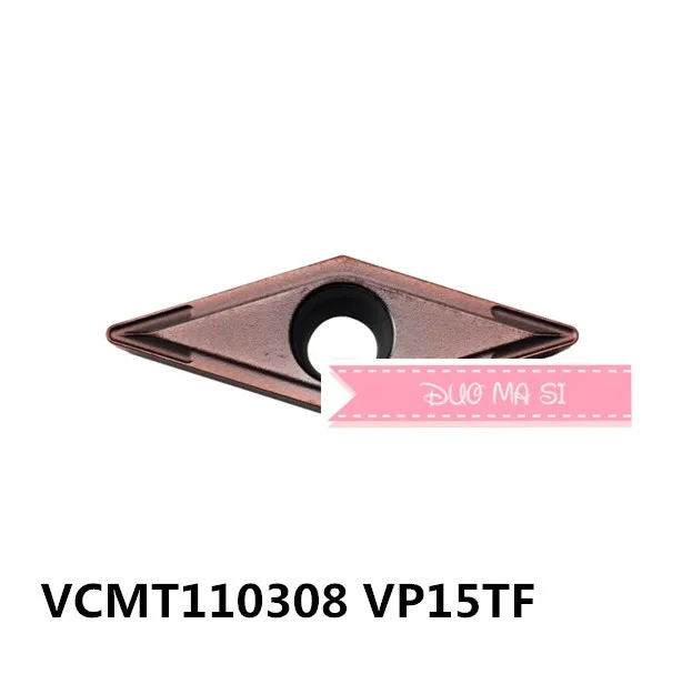 VCMT110304 VP15TF/VCMT110308 VP15TF * 10 шт. твердосплавные вставки режущее лезвие для SVJCR/SVVCN