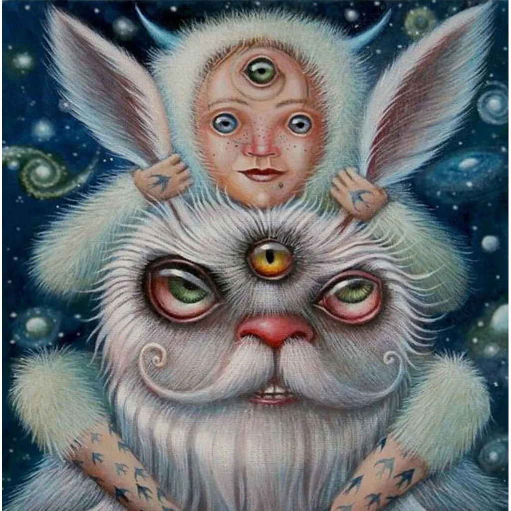 Картины по номерам 5D вышивка круглые картины стразы сделай сам алмазная живопись