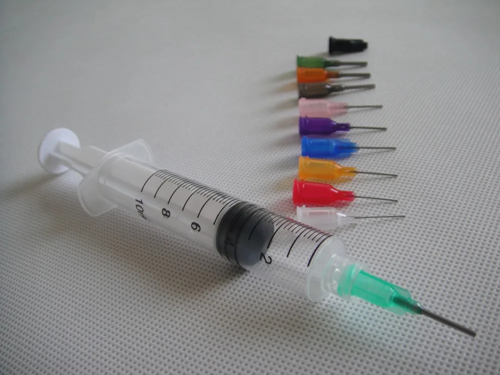 10 компл. мл шприца руководство шприцемет комплект для распределения + 14 г - 27