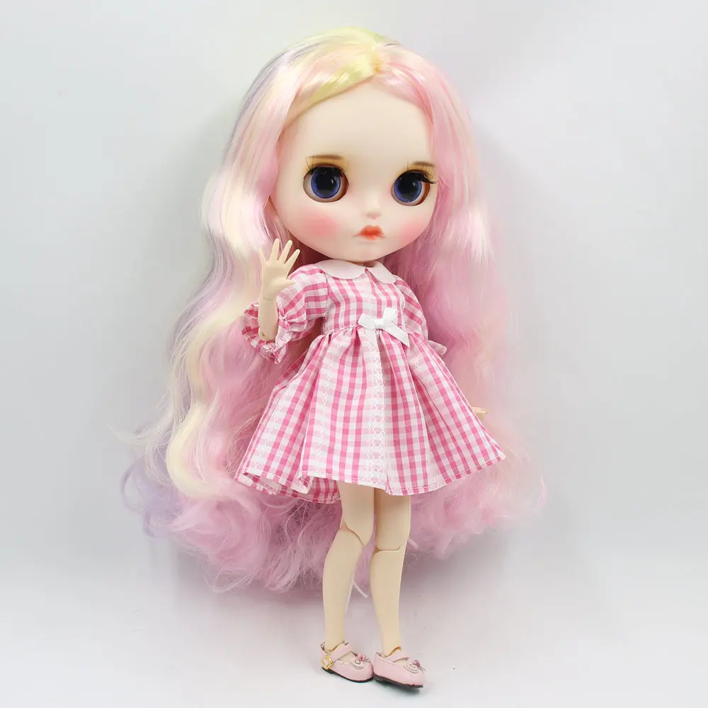 Ледяной DBS Blyth кукольные 1/6 шарнирное тело ручная роспись матовая лицевая сторона
