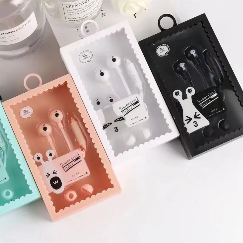 Симпатичные детские наушники с фламинго макарон цветным печеньем 3 5 мм