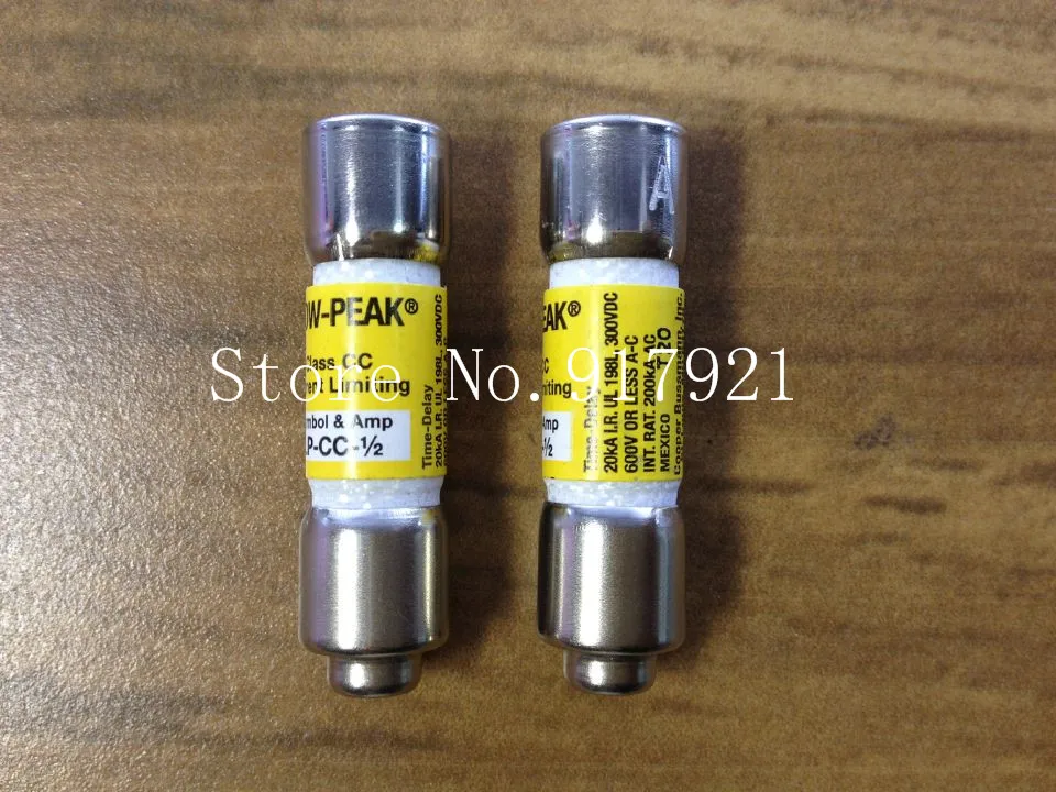 

[ZOB] The United States Bussmann LOW-PEAK LP-CC-1/2 BUSS 600V FUSE 10X38 fuse tube --10PCS/LOT