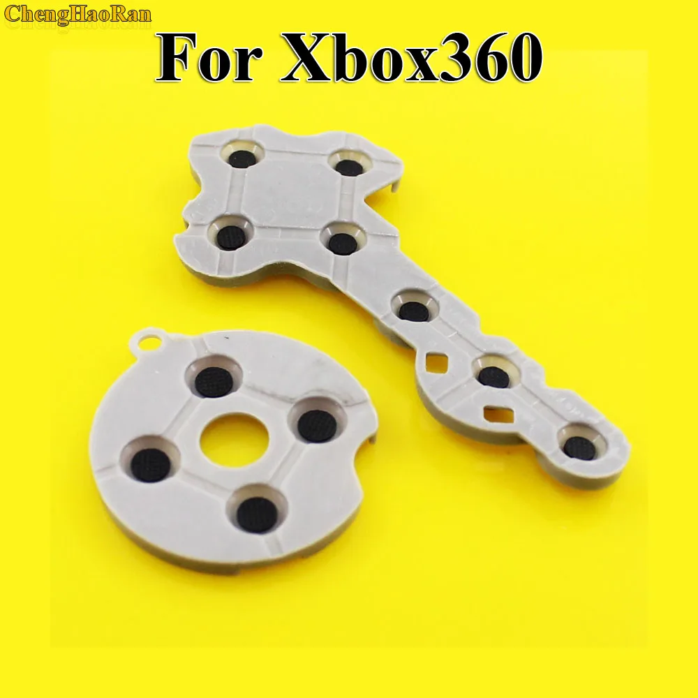 

ChengHaoRan 100set Conductive Rubber Silicon Pads For Xbox360 Wireless Controller For Xbox 360 Contact Button D-Pad Repair