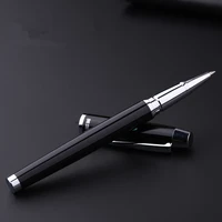 full metal ball point pen black ink 0 7mm refill roller pens for office writing supplies