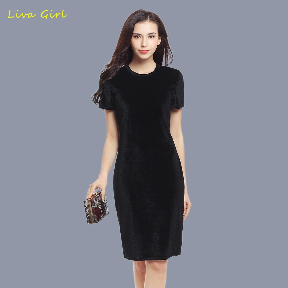 ЛИВА горячие девушки Лето 2017 г. Новый Для женщин с круглым вырезом платье Лебедь