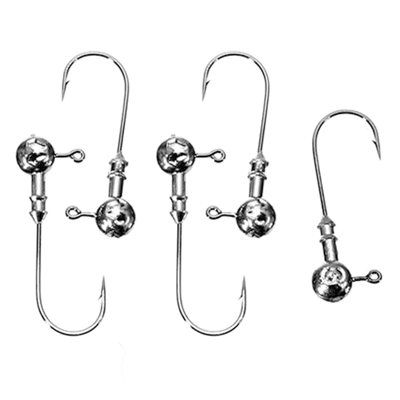 BMDT-5Pcs Крючки Металлические свинцовые Головки Джиг Рыболовные Приманки головки
