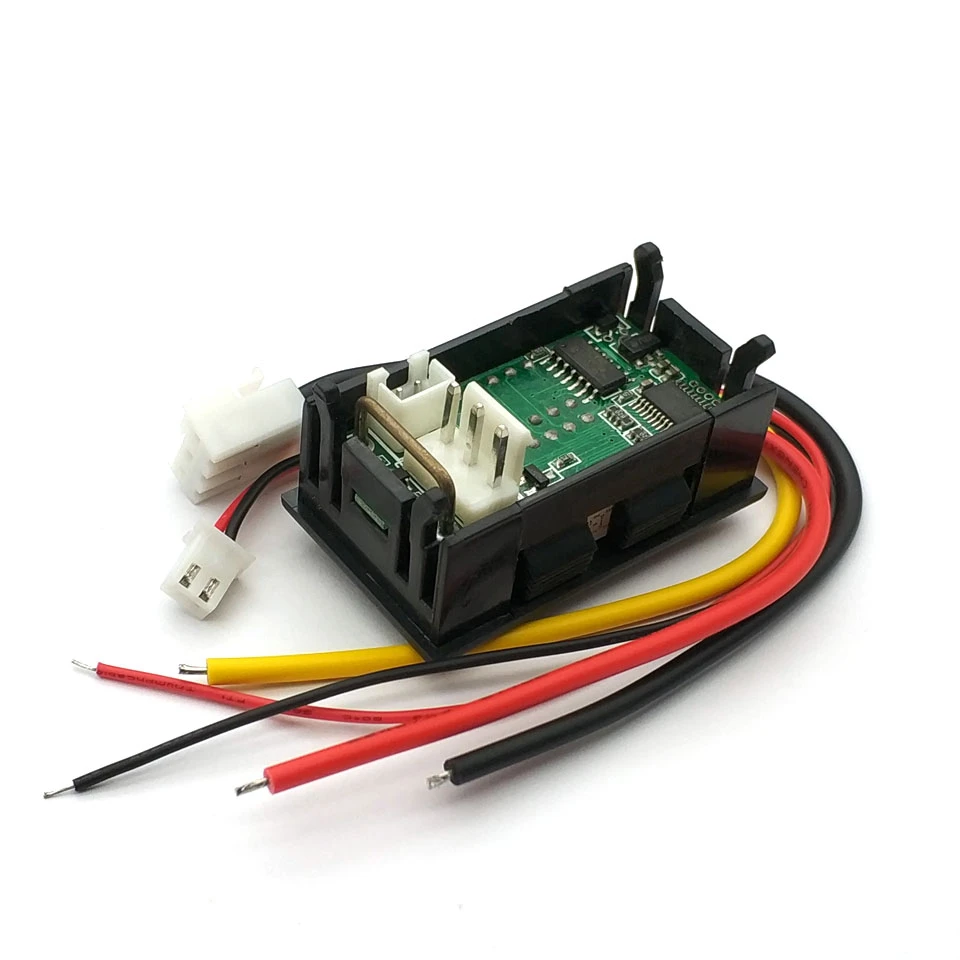 Светодиодный вольтметр амперметр с двойным дисплеем 0 100 в пост. Тока А|gauge volt|gauge