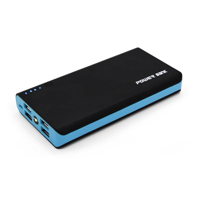 Высококачественный зарядный корпус электропитания 2.1A 4USB 6x18650 батарея DIY зарядное