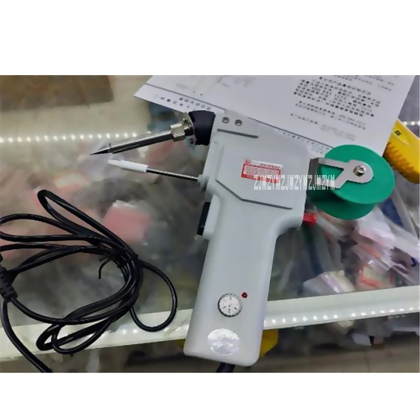 

New DN-P80C Adjustable Temperature Electric Soldering Iron Welding Tool Automatic Send Tin Soldering Iron 220V 80W 0.8mm-1.5mm