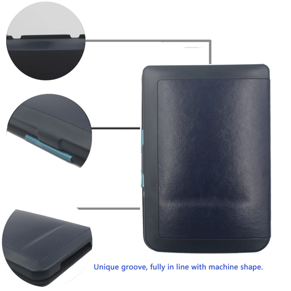 Высококачественный кожаный чехол для электронной книги Pocketbook 626 basic touch lux 2 также