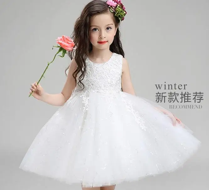 2017 Baby Girls Dress Children's Clothing Party Princess Kids Wedding Dresses Prom Teen Costume | Детская одежда и обувь