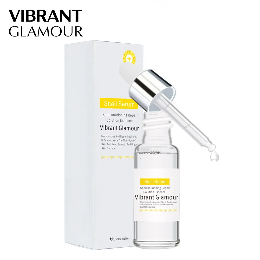 Яркое Гламурное лицо улитки сыворотка 100% растительный экстракт Гиалуроновая
