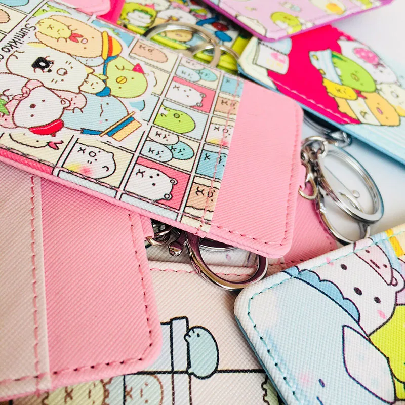 IVYYE Sumikko gurashi мультяшный плюшевый мини чучело карты монета милые животные сумки Держатель наличные кредитные мягкие кошельки Новые