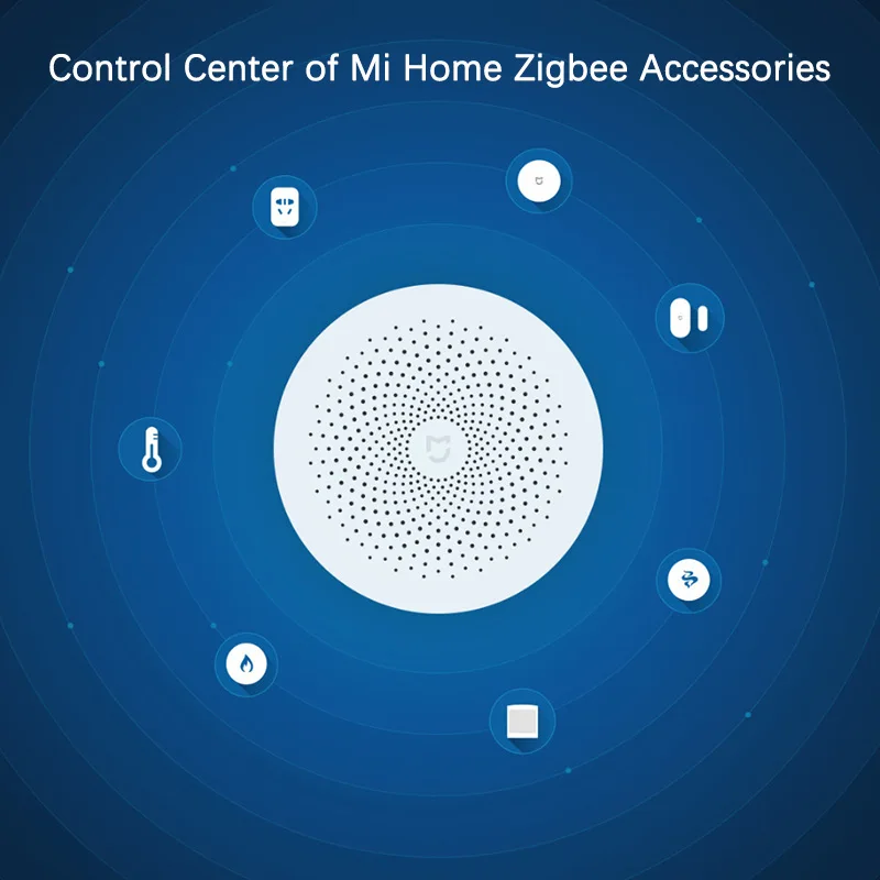 Xiao mi jia Многофункциональный шлюз 2 Xiao mi умный дом Zigbee WiFi умные устройства mi Home приложение пульт дистанционного управления RGB Ночной светильник