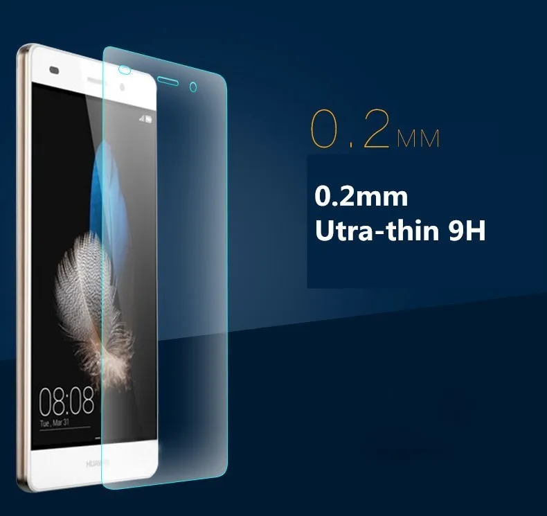 Закаленное стекло для Huawei Y6 II Compact 2.5D 9H Премиум Противоударная Защитная пленка
