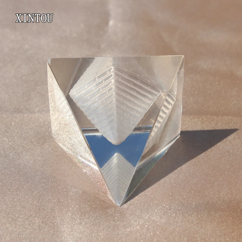 XINTOU 3D кристалл египетская Пирамида Paperweight 4 см Древняя модель здания фэн шуй