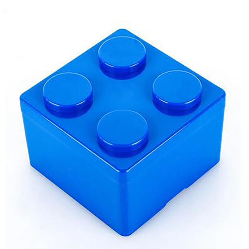 1 шт. DIY строительные блоки толстые цифры кирпичи 2x2 точки развивающие креативный