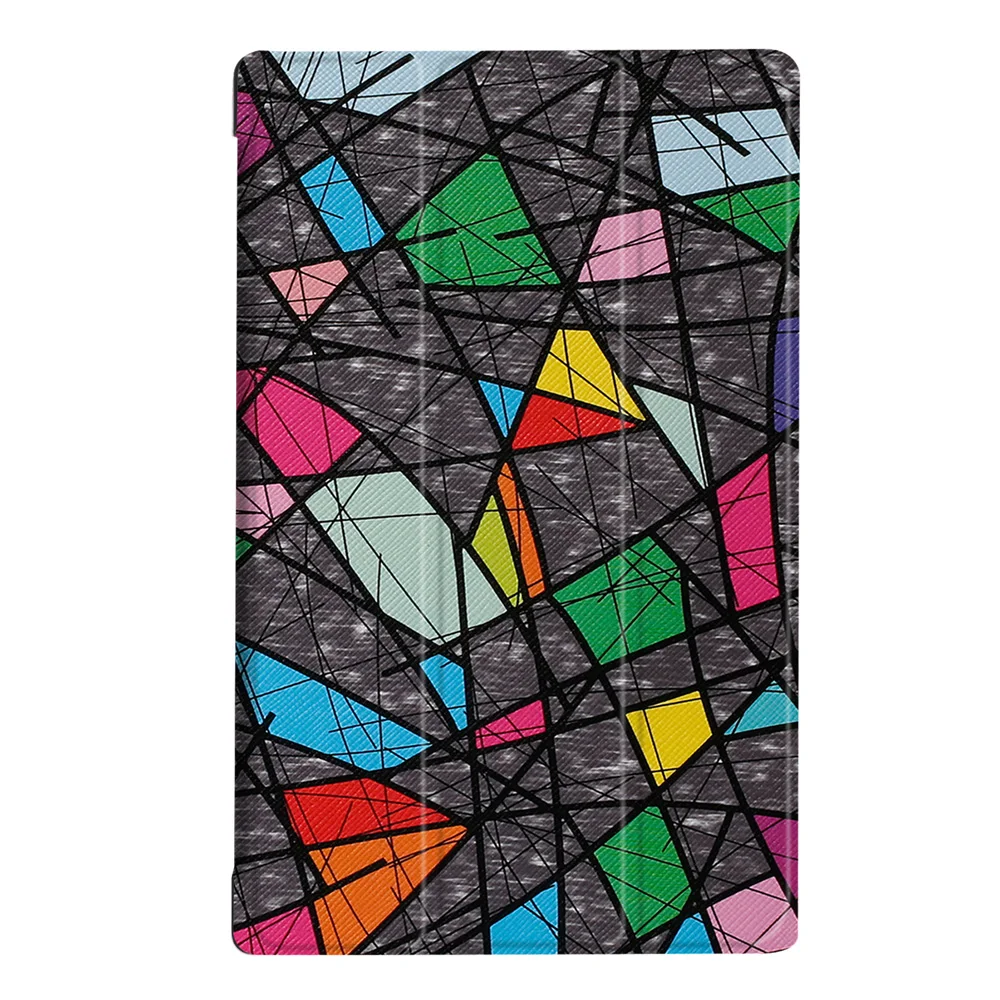 10.1'' Painted pattern Suede Leather Cases for Amazon Fire HD 10 2017 Tablet Case Kickstand PC Back Cover Smart Wake up Shell |