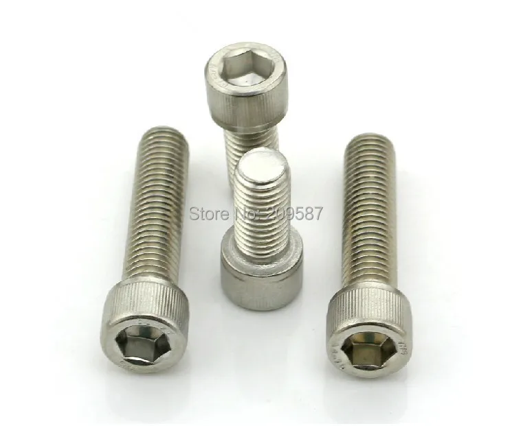 

Lot50 Metric Thread M3* 25mm Stainless Steel Hex Socket Bolt Screws