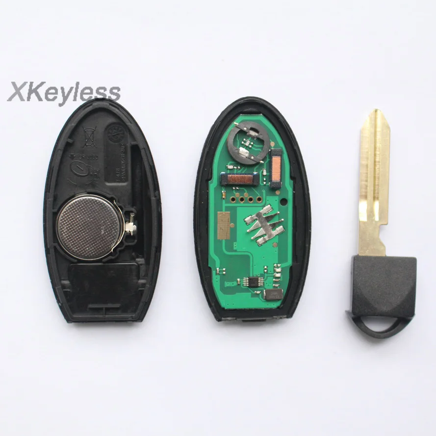 2016 2017 для Nissan Tiida Versa 2 кнопочный смарт-пульт дистанционного управления Передатчик