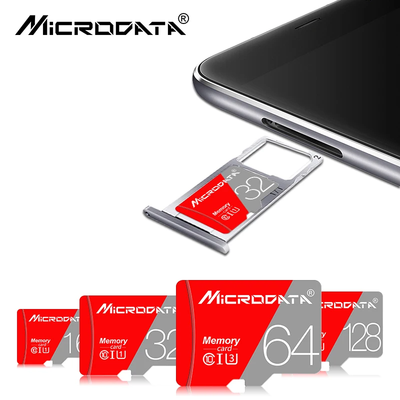 Бесплатный адаптер карты памяти tarjeta micro sd карта 16 ГБ 32 64 128 Гб класс 10 microsd flash usb с