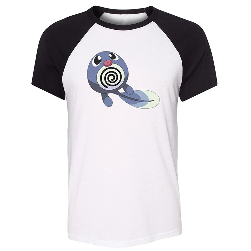 RCB963D Pokemon Poliwag Ponyta Staryu Tauros vaporeon Venomoth weedle Стрекоза Мужская футболка с графическим принтом и коротким рукавом из хлопка - Цвет: RCB963D