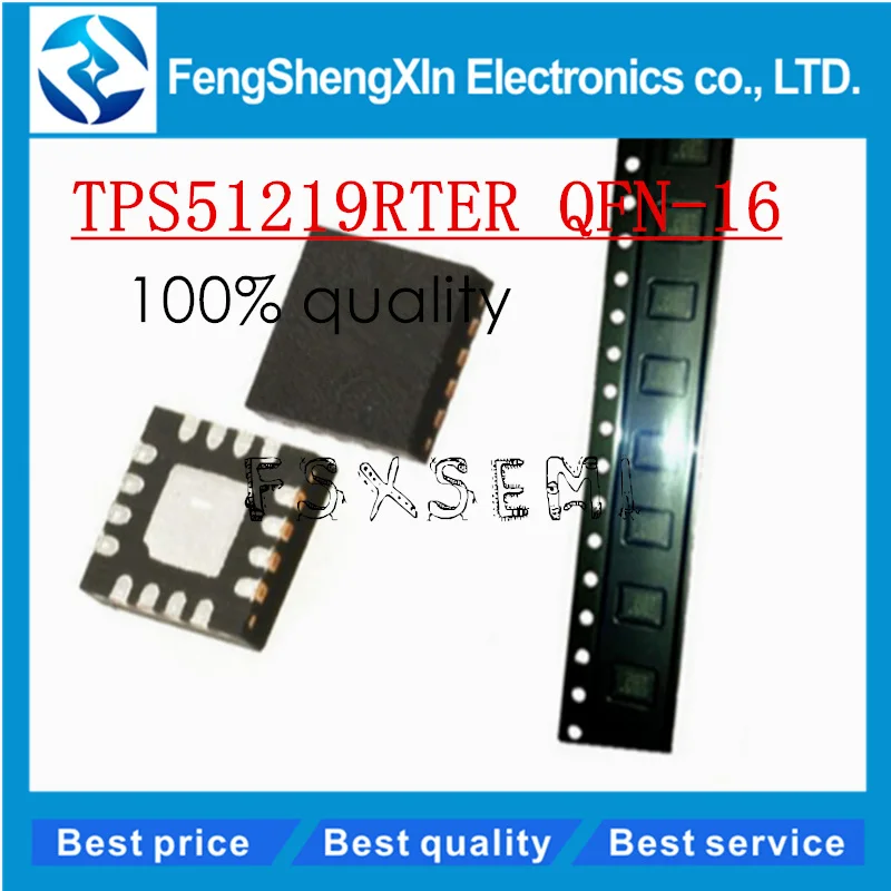 10 шт./лот Новый tps51219rter tps51219 51219 QFN 16 Чипсет| |