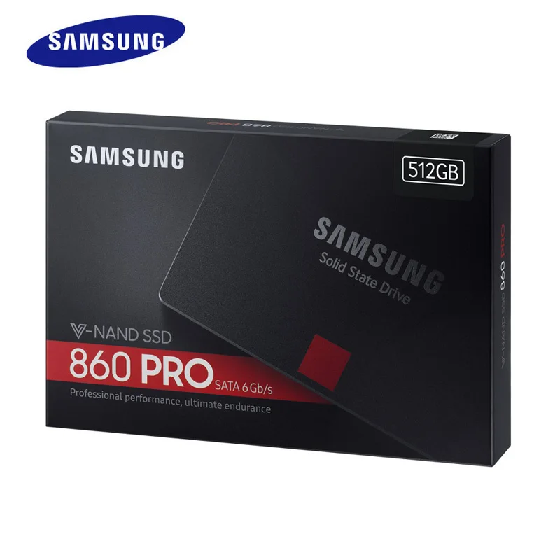 Внутренний SSD-накопитель Samsung 860PRO Твердотельный накопитель SATA 2 5 дюйма для
