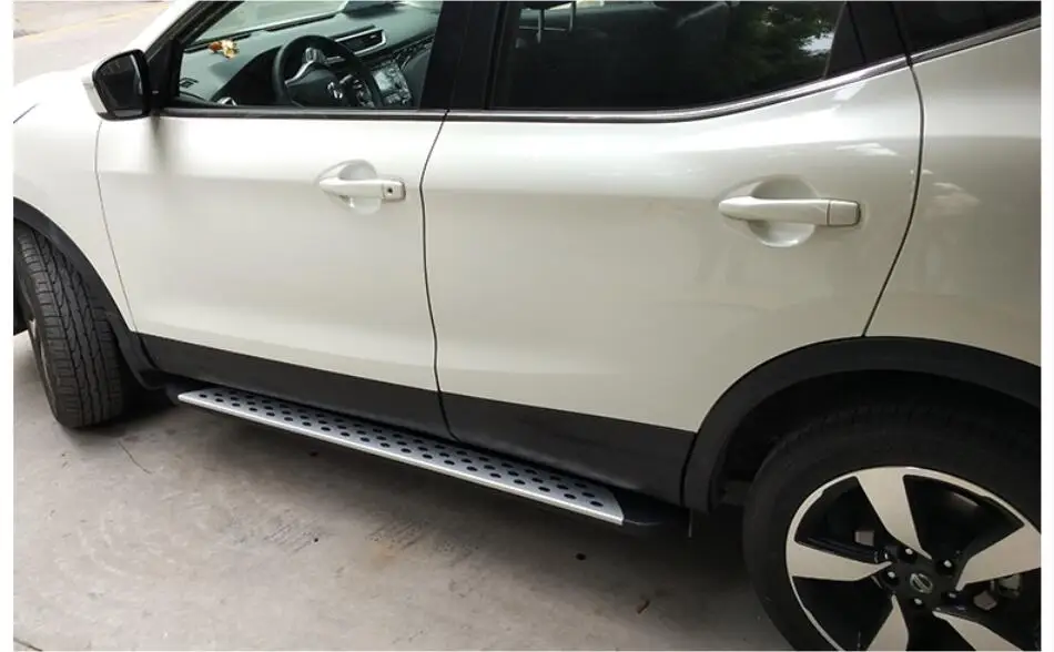 Для Qashqai 2015 2016 2017 2018 2019 ходовые доски авто боковые шаг бар педали Высокое качество